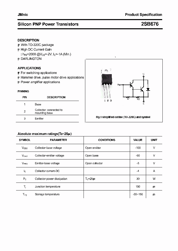 2SB676_4950469.PDF Datasheet