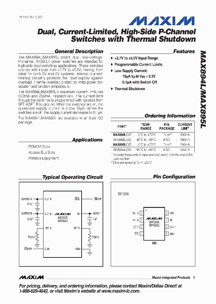 MAX894LC_4952772.PDF Datasheet