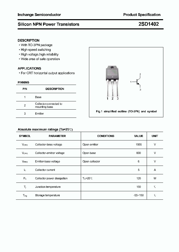 2SD1402_4953830.PDF Datasheet