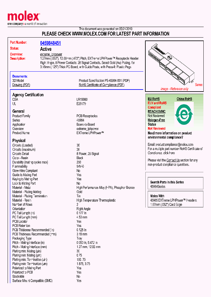 45984-8451_4957279.PDF Datasheet