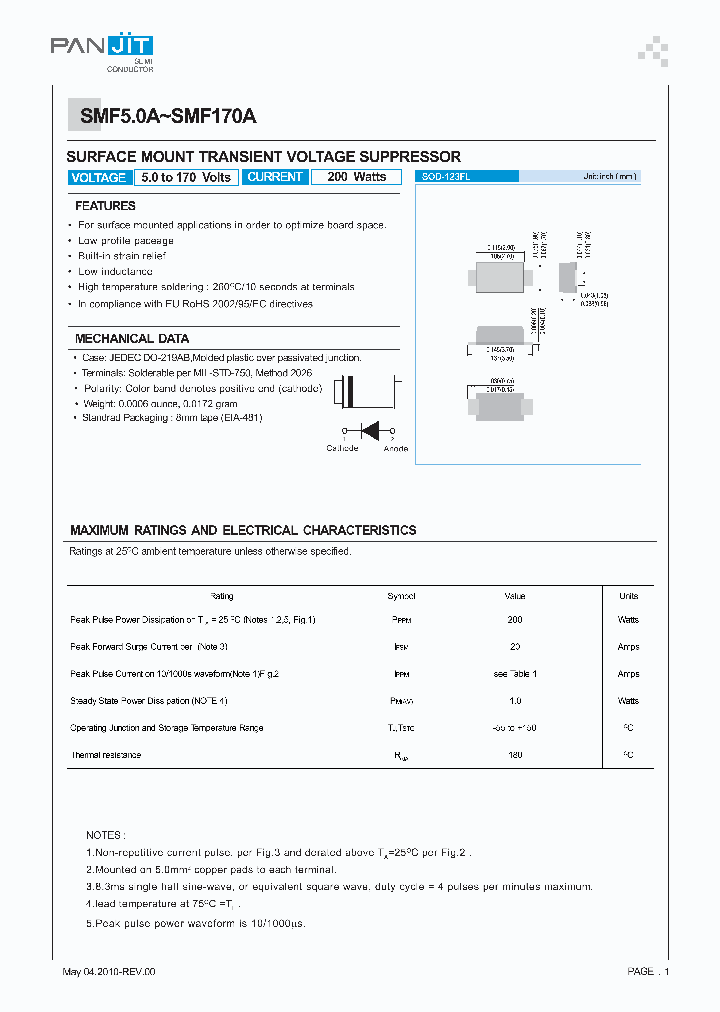 SMF50A10_4957299.PDF Datasheet