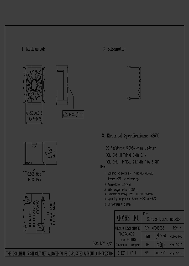 XF0036S5_4958087.PDF Datasheet