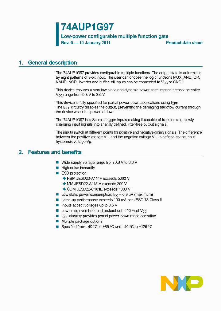 74AUP1G9710_4958327.PDF Datasheet