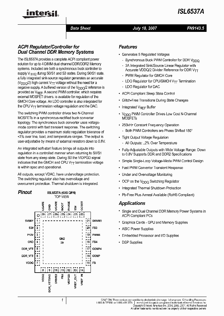 ISL6537ACRZ_4959918.PDF Datasheet