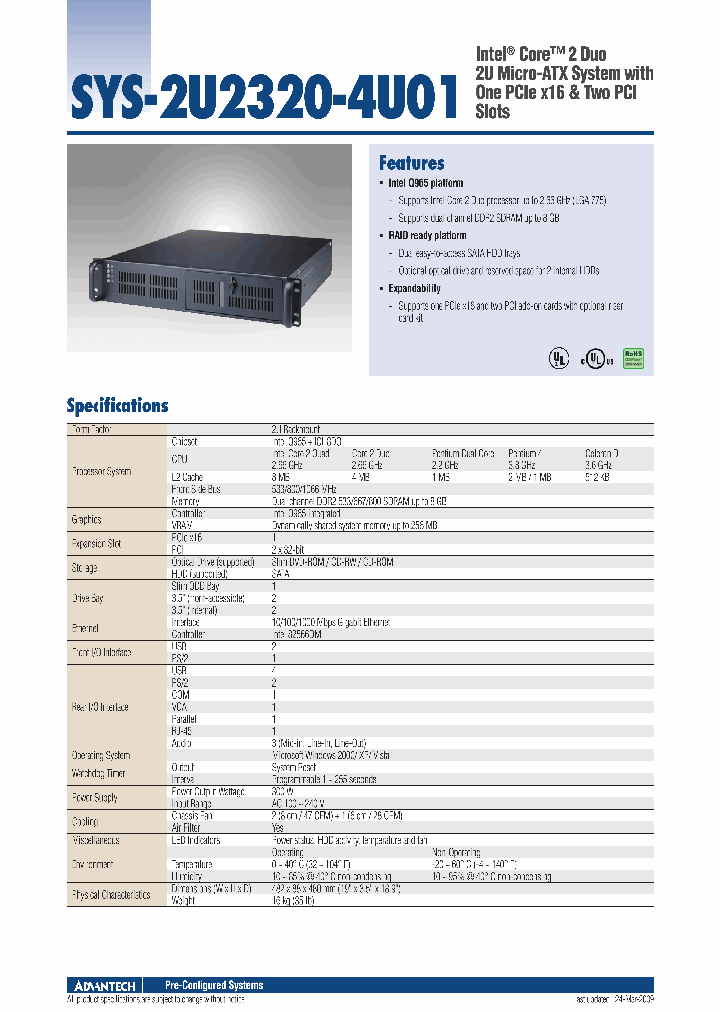 SYS-2U2320-4U01_4961760.PDF Datasheet