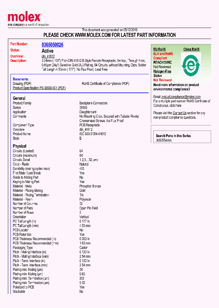 0365050026_4964607.PDF Datasheet