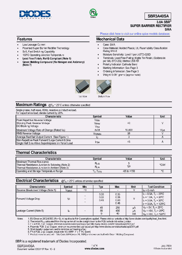 SBR3A40SA_4967207.PDF Datasheet