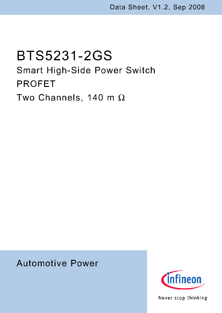 BTS5231-2GS_4970095.PDF Datasheet