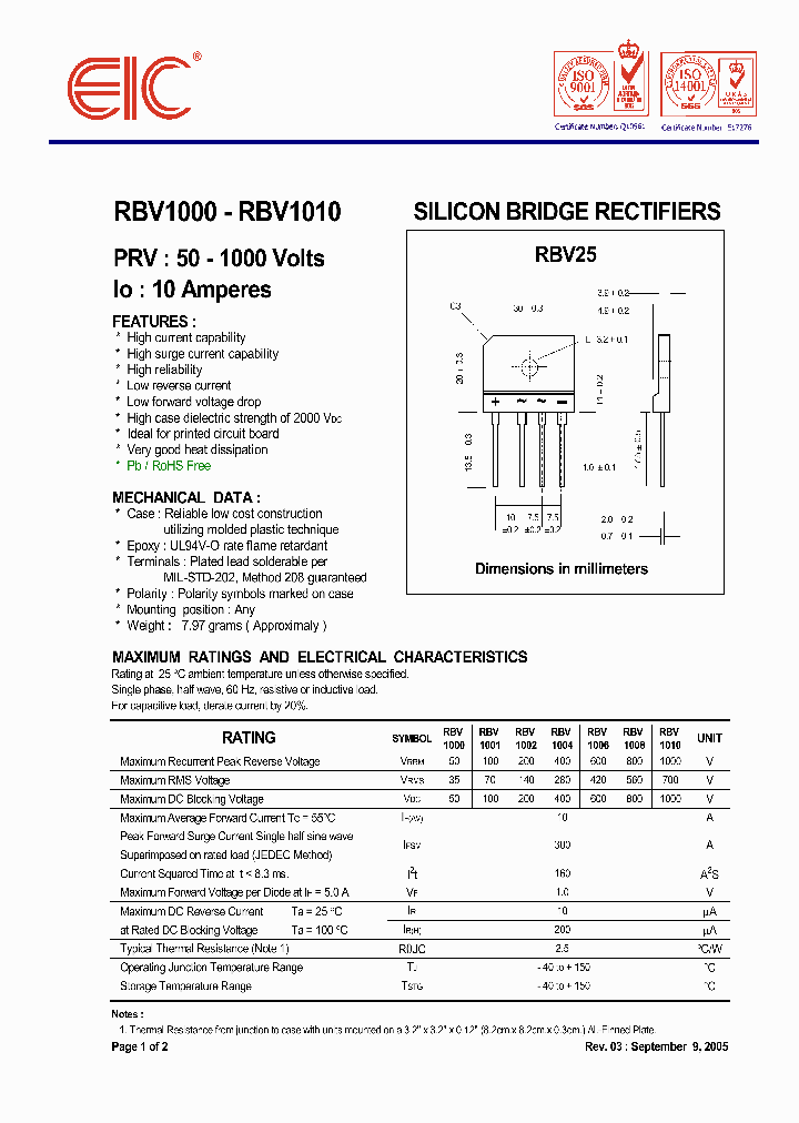 RBV1000_4970862.PDF Datasheet
