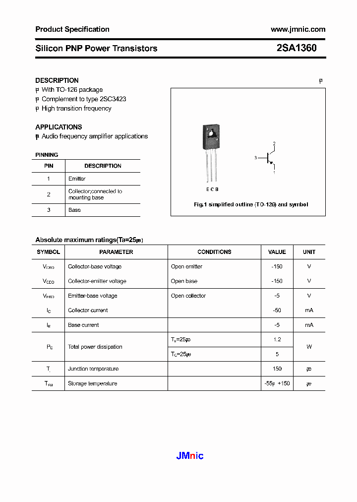 2SA1360_4971434.PDF Datasheet