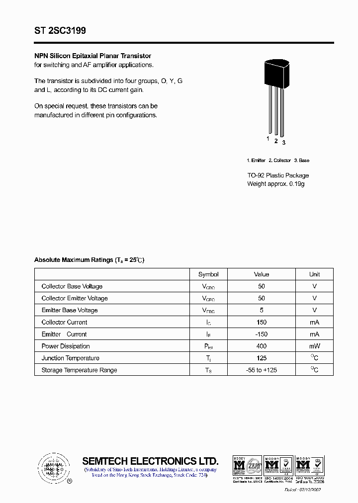 ST2SC3199_4973801.PDF Datasheet