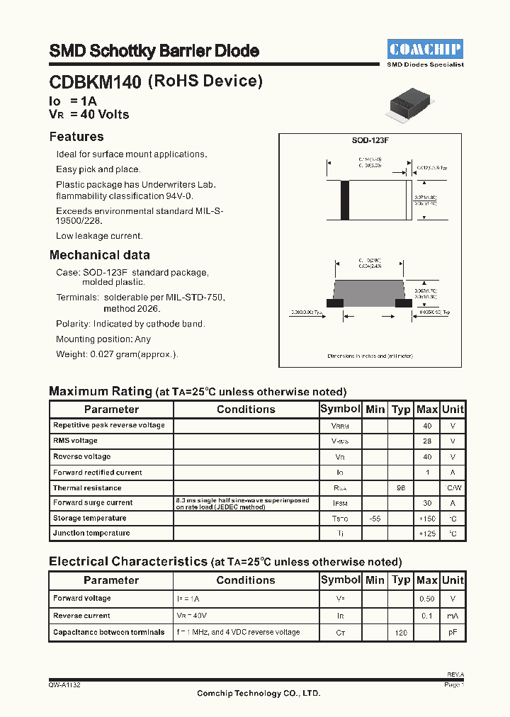 CDBKM140_4974062.PDF Datasheet