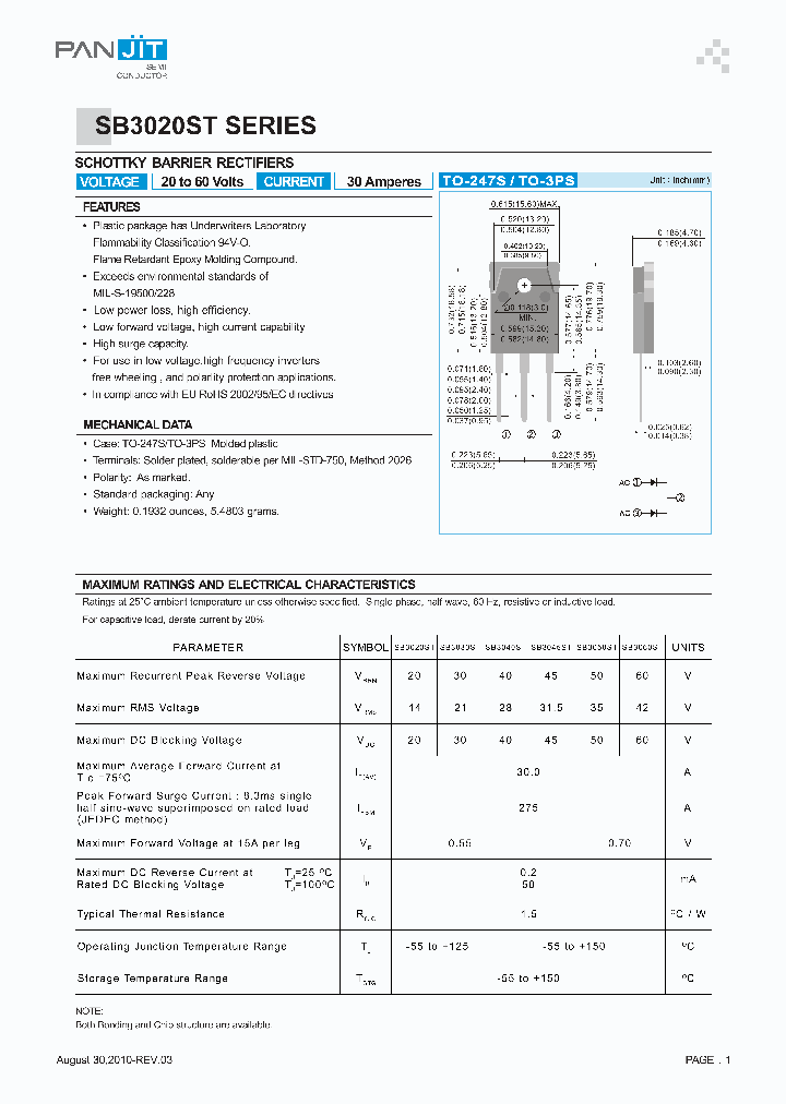 SB3045ST_4978265.PDF Datasheet