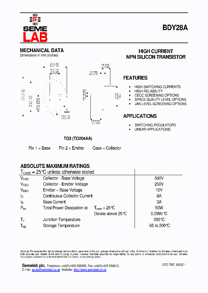 BDY28A_4983501.PDF Datasheet