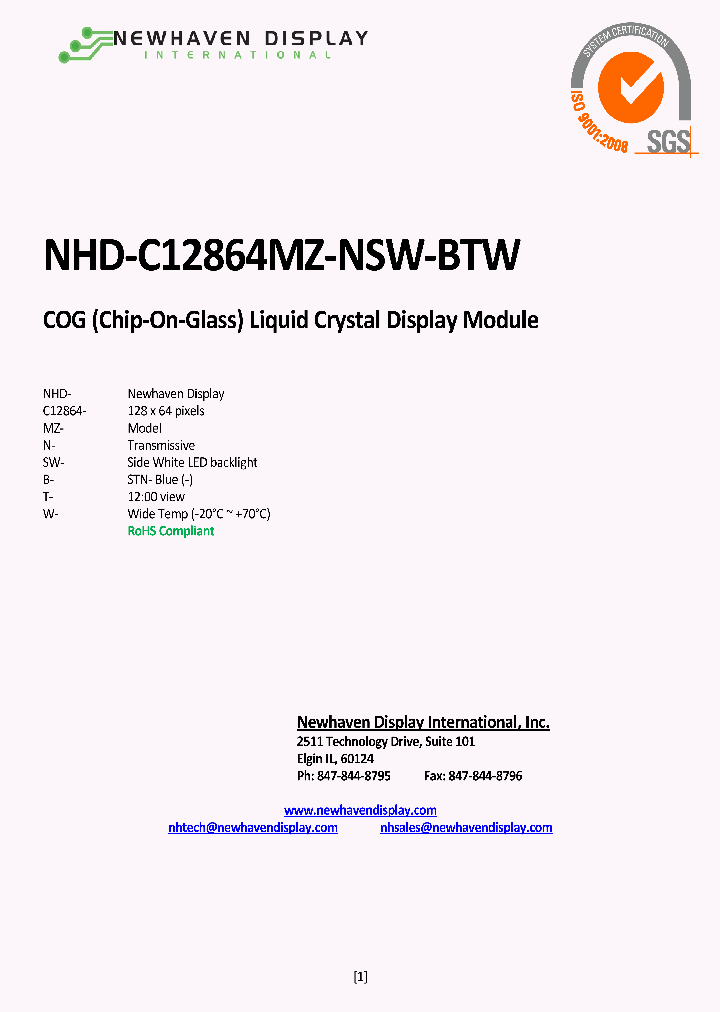 NHD-C12864MZ-NSW-BTW_4983577.PDF Datasheet
