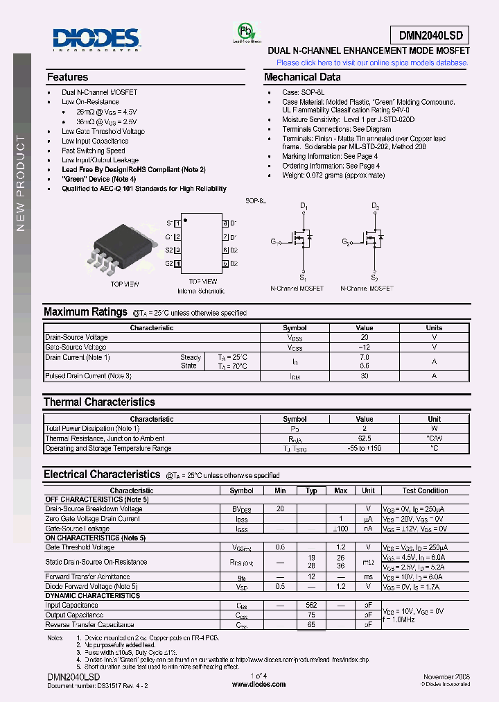 DMN2040LSD_4987463.PDF Datasheet