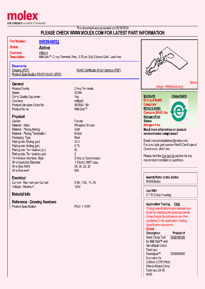 0503948052_4988002.PDF Datasheet