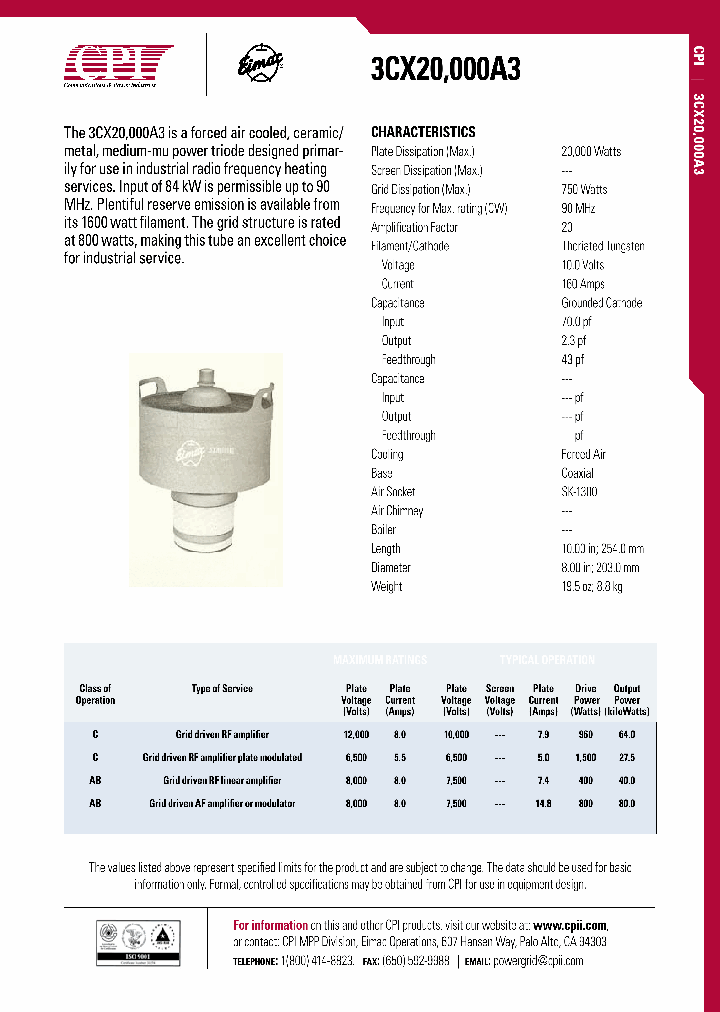 3CX20-000A3_4991202.PDF Datasheet