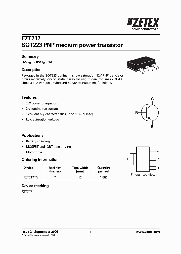 FZT717_4991791.PDF Datasheet