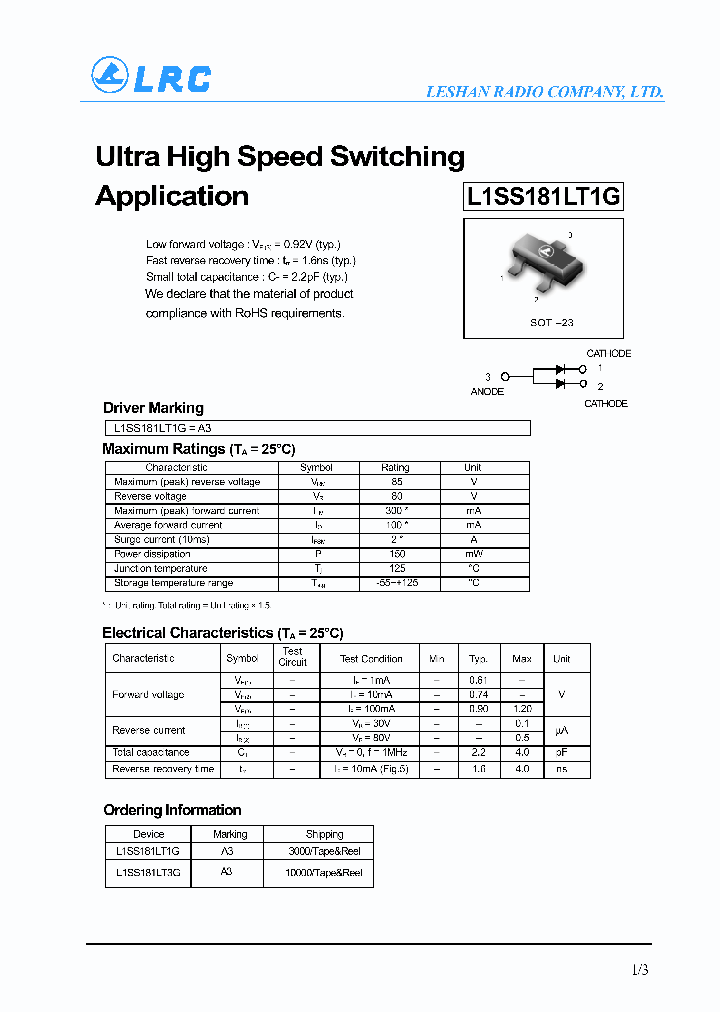 L1SS181LT1G_4991834.PDF Datasheet