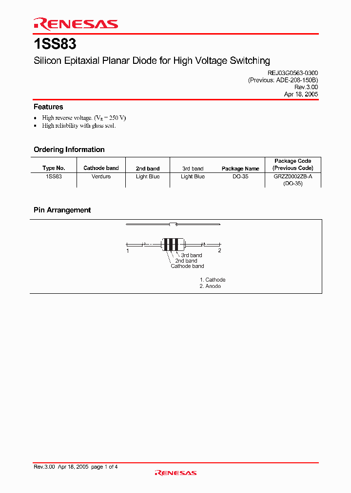 1SS83_4991954.PDF Datasheet