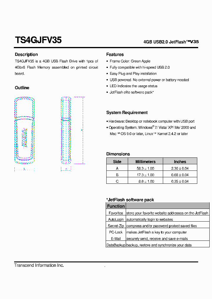 TS4GJFV35_4993689.PDF Datasheet