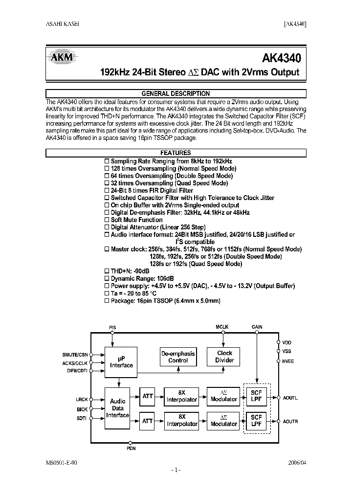 AKD4340_4996377.PDF Datasheet