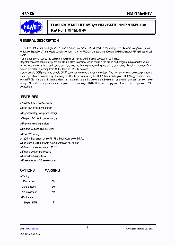 HMF1M64F4V-120_5004030.PDF Datasheet