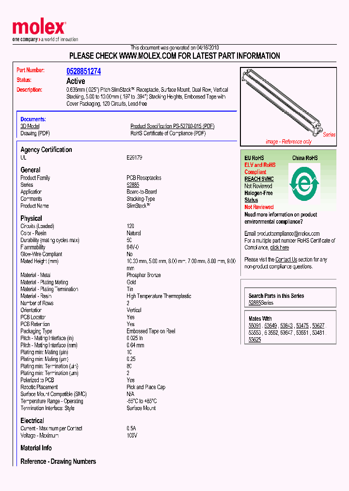 52885-1274_5005285.PDF Datasheet