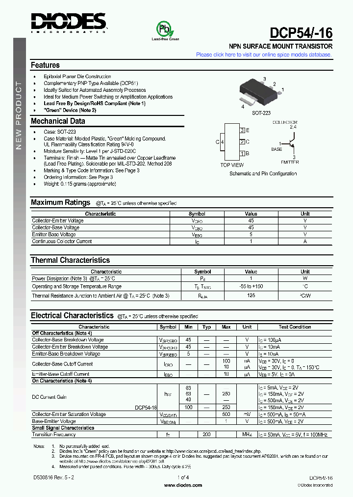 DCP54-13_5007291.PDF Datasheet