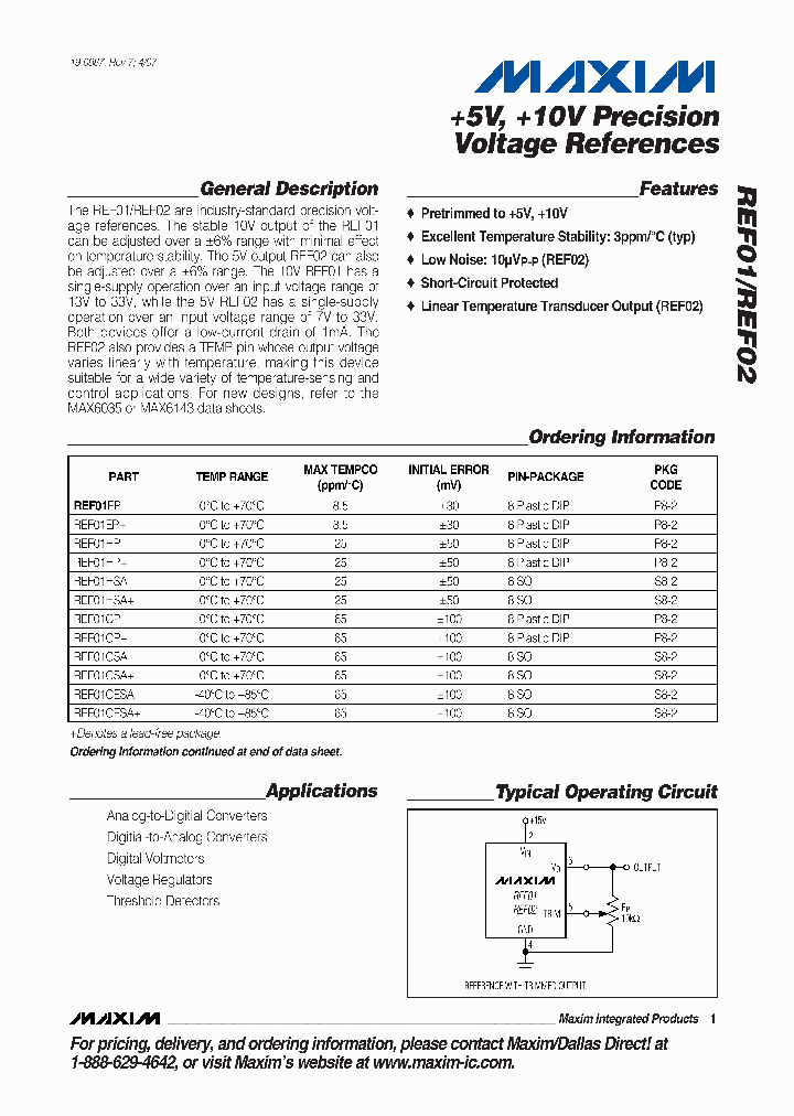 REF01_5009048.PDF Datasheet