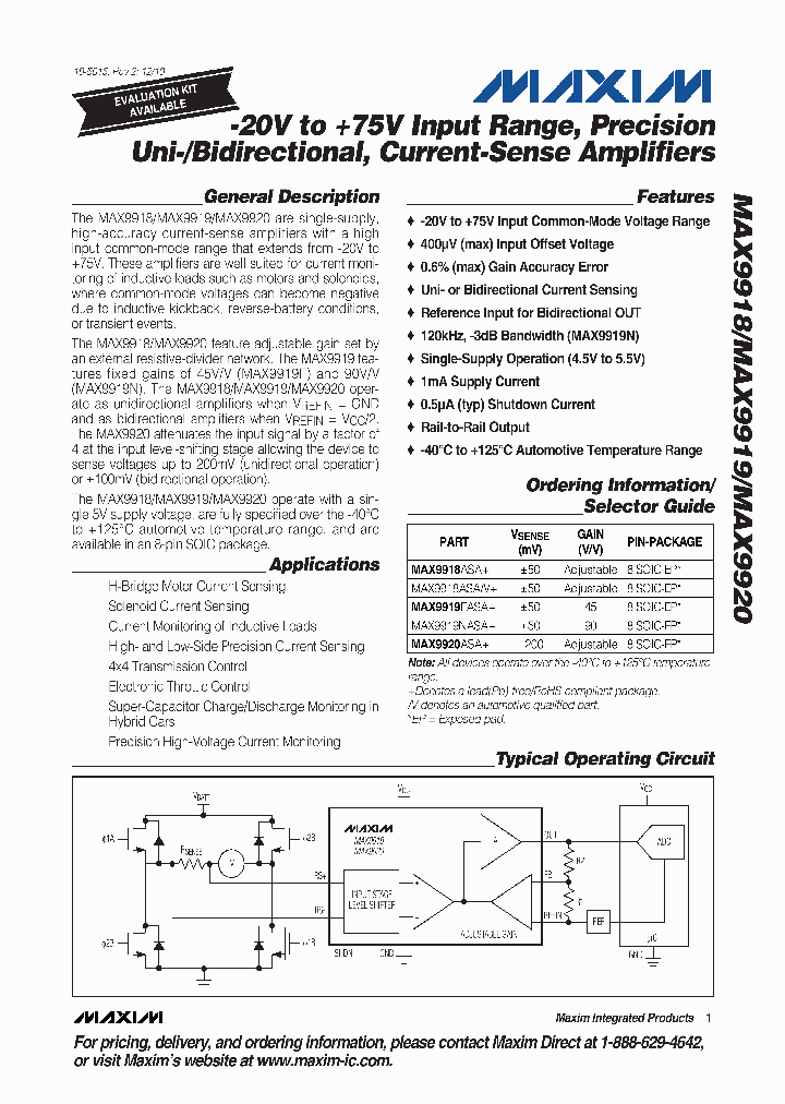 MAX991810_5009747.PDF Datasheet