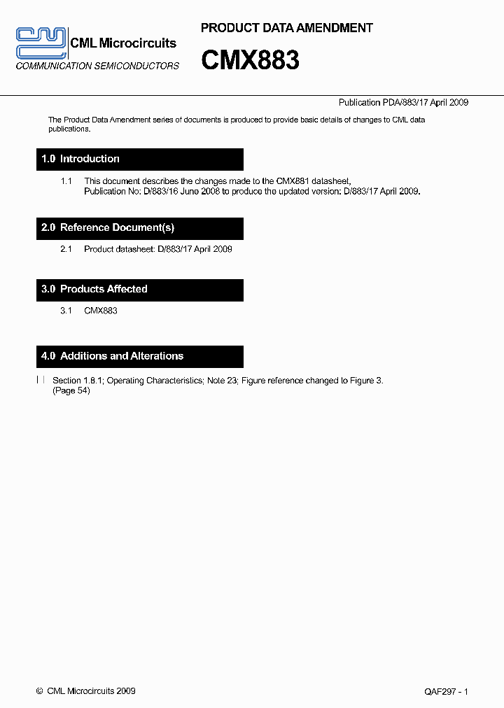 CMX883_5012607.PDF Datasheet