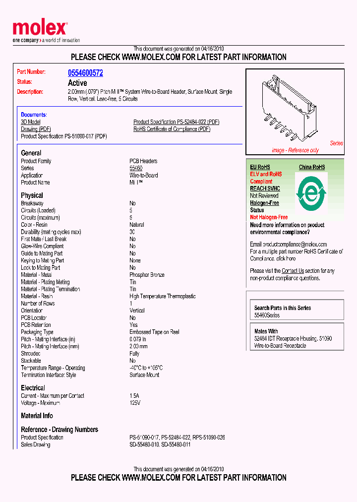 55460-0572_5014034.PDF Datasheet