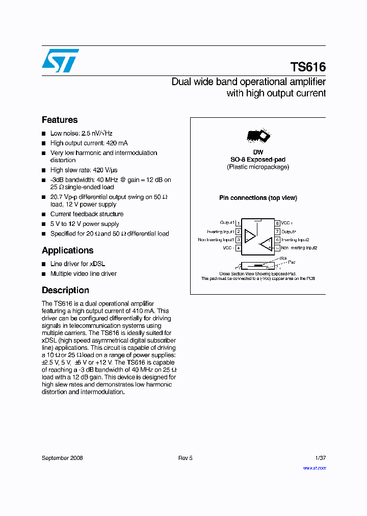 TS616_5017176.PDF Datasheet