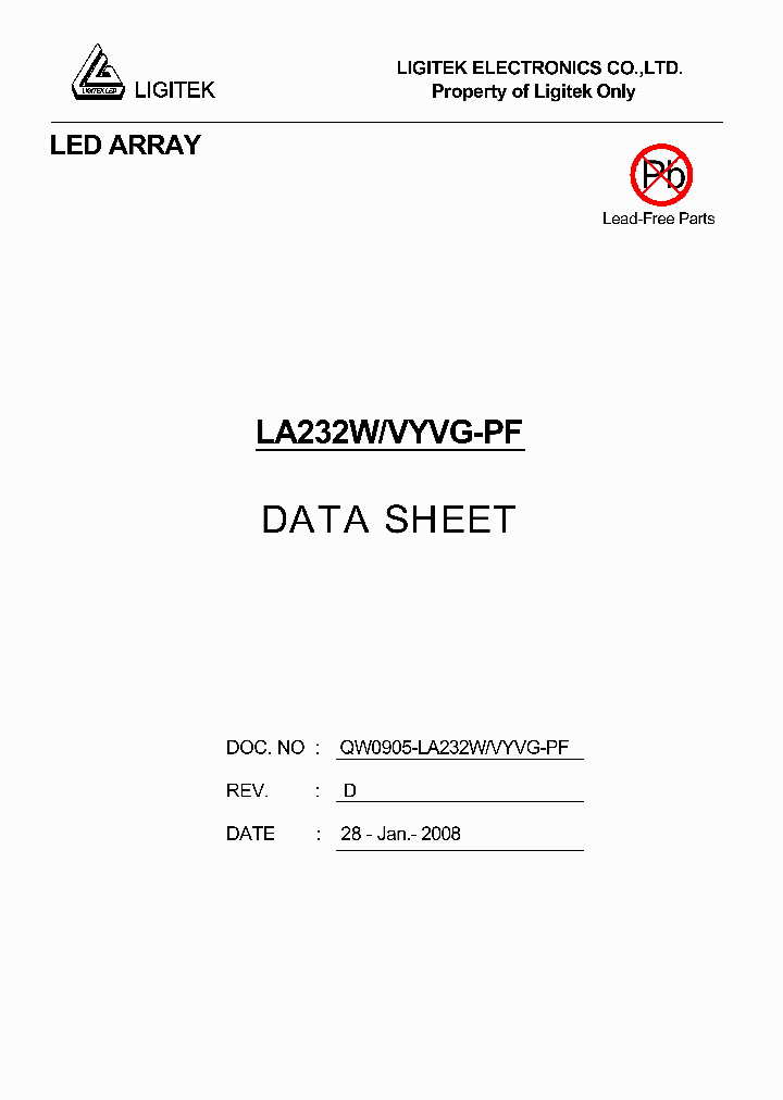 LA232W-VYVG-PF_5017278.PDF Datasheet