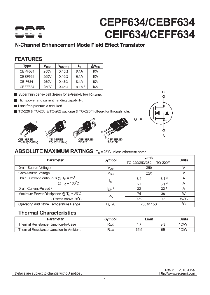 CEFF634_5021100.PDF Datasheet