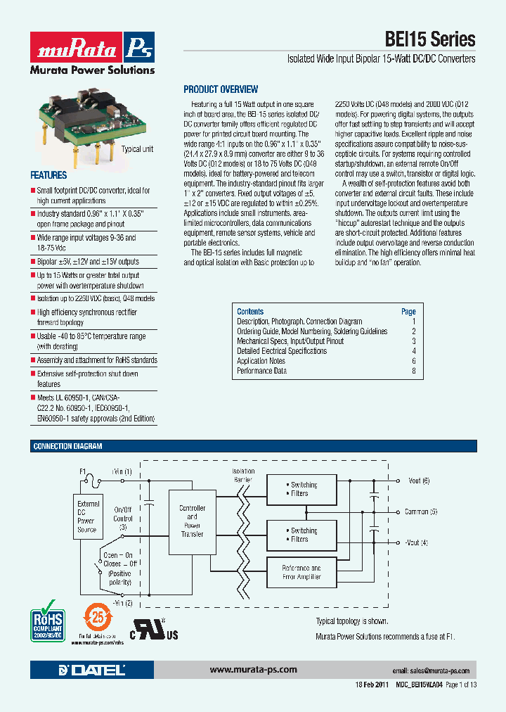 BEI1511_5022160.PDF Datasheet