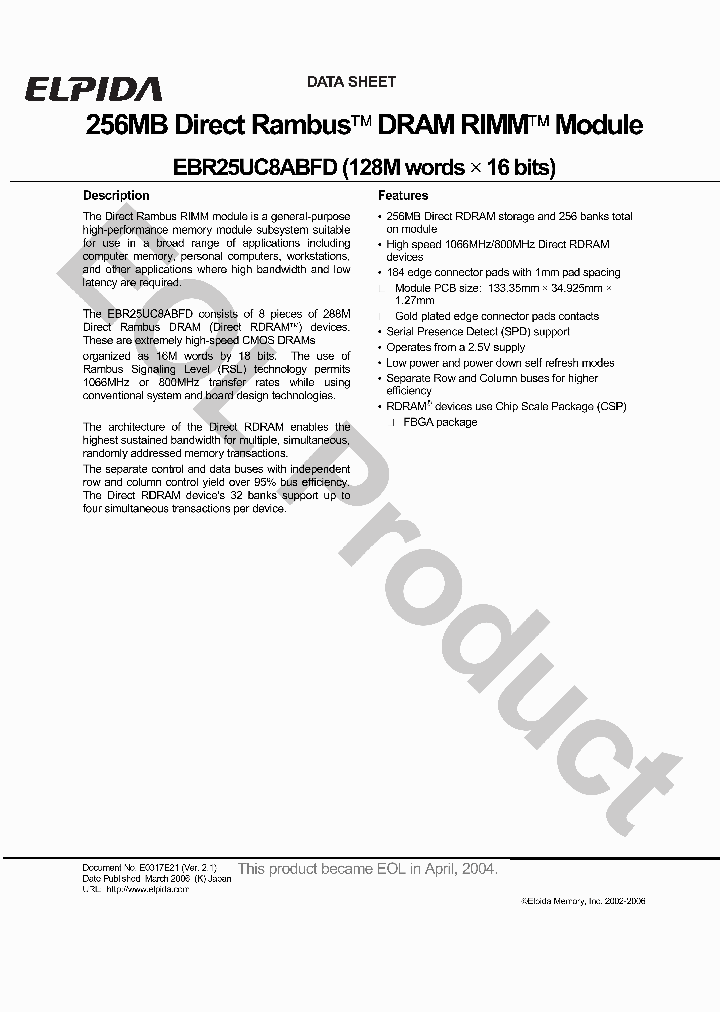 EBR25UC8ABFD-8C_5023559.PDF Datasheet
