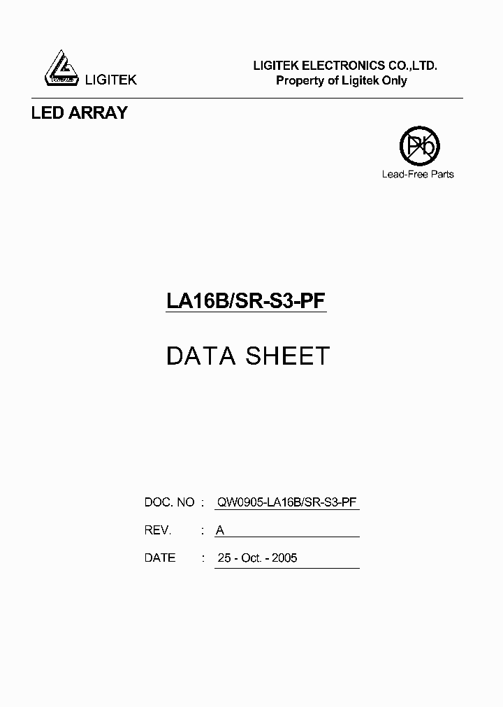 LA16B-SR-S3-PF_5025346.PDF Datasheet