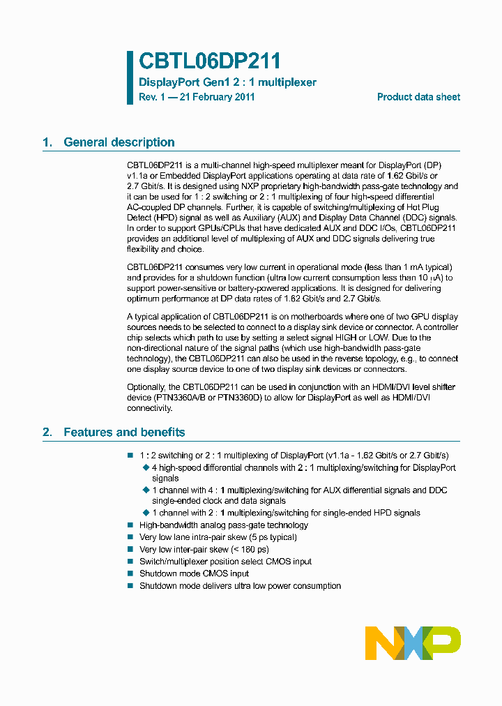 CBTL06DP211_5026037.PDF Datasheet