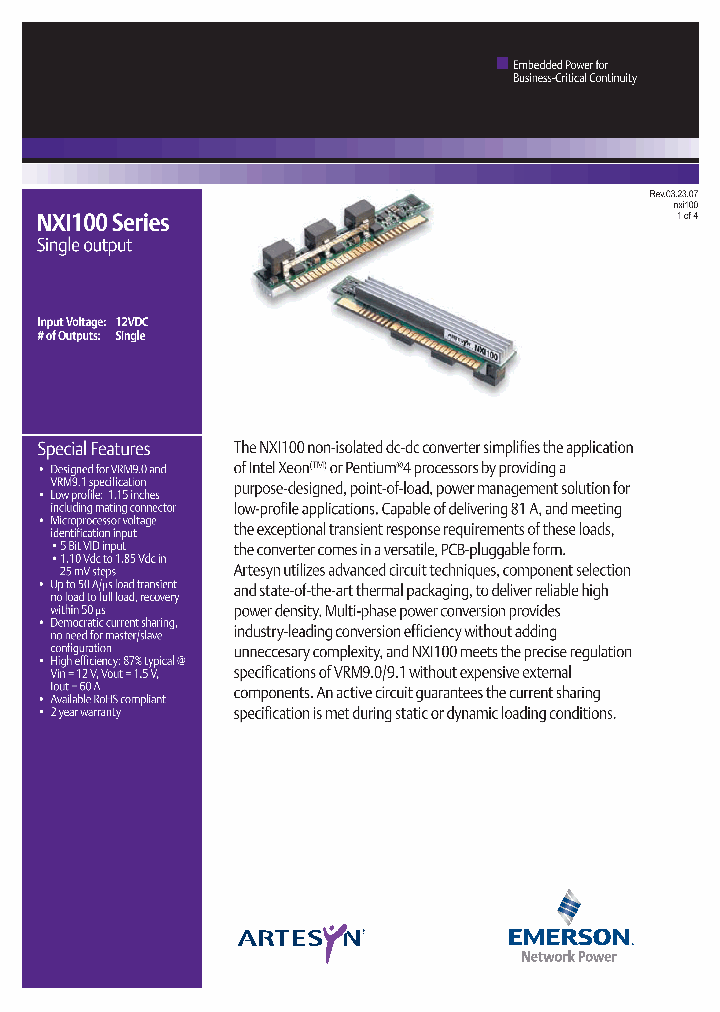 NXI100_5027470.PDF Datasheet