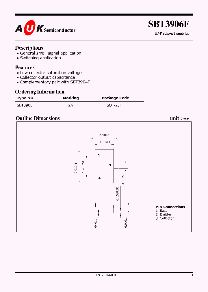 SBT3906F1_5027482.PDF Datasheet