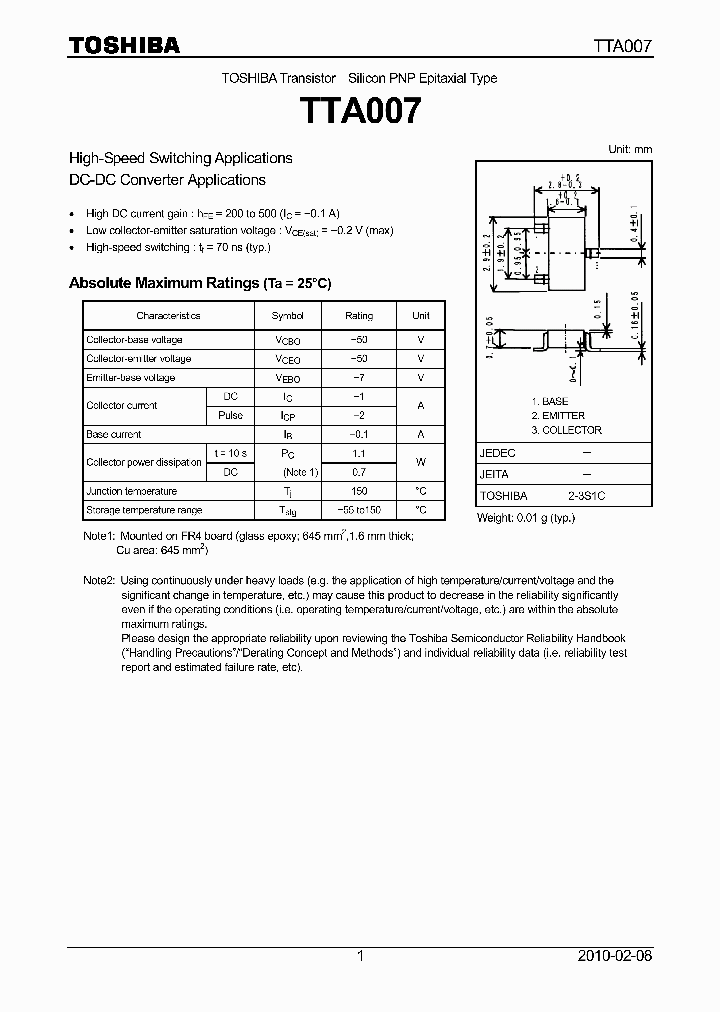 TTA007_5027892.PDF Datasheet