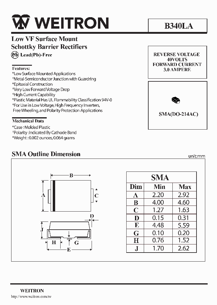 B340LA08_5028183.PDF Datasheet