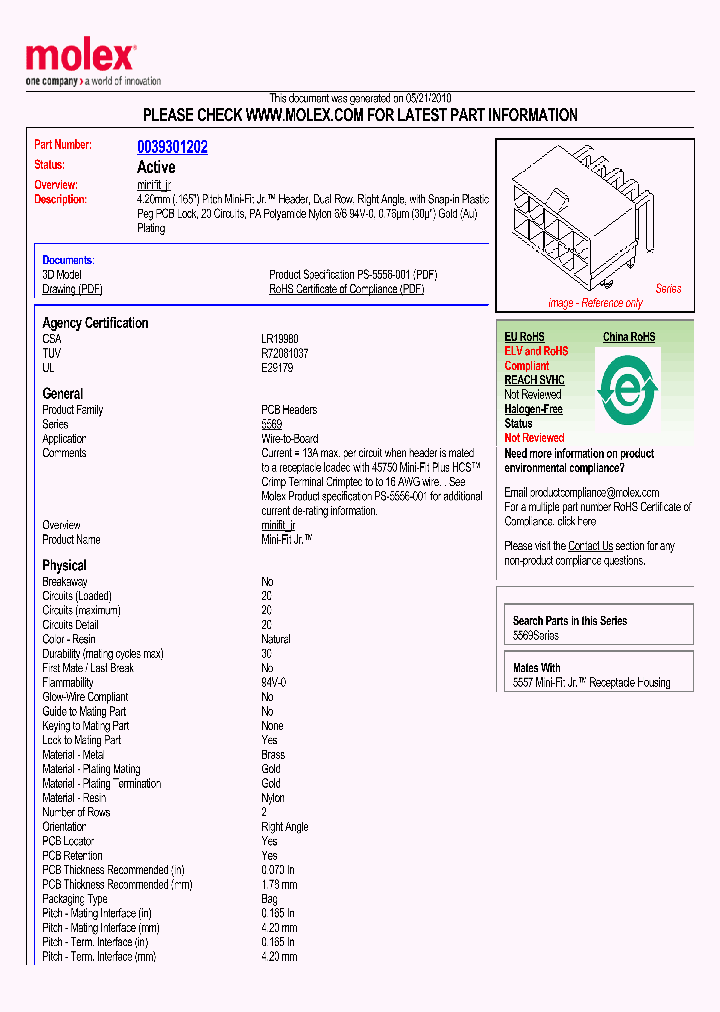 A556920A2G210_5028257.PDF Datasheet