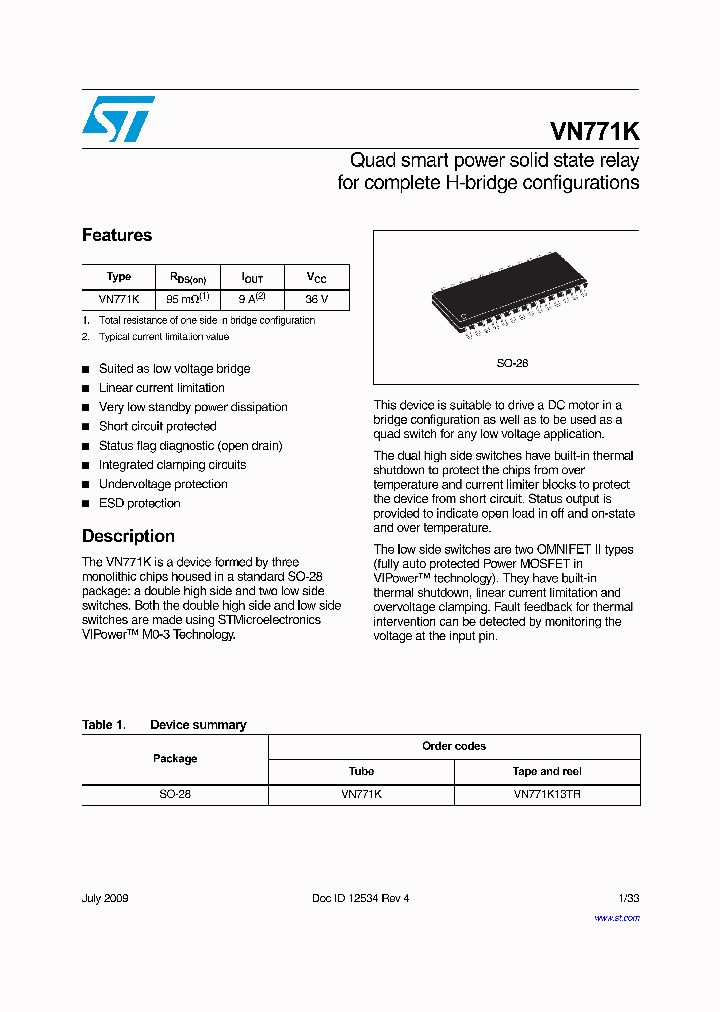 VN771K13TR_5028978.PDF Datasheet