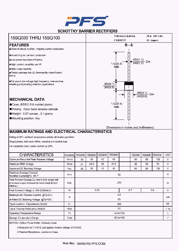 15SQ030_5030202.PDF Datasheet