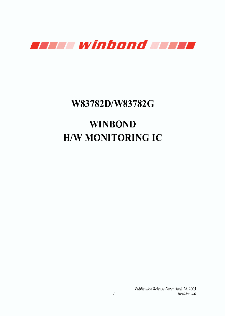 W83782D_5044302.PDF Datasheet