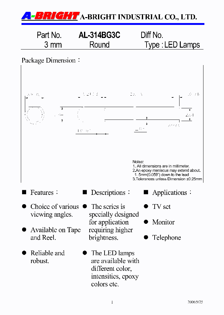 AL-314BG3C06_5047614.PDF Datasheet